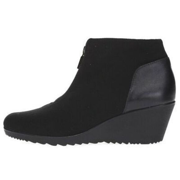 ✨Munro Black Women's Rachael Front-Zip Sz 8 Booties✨ - Picture 4 of 11